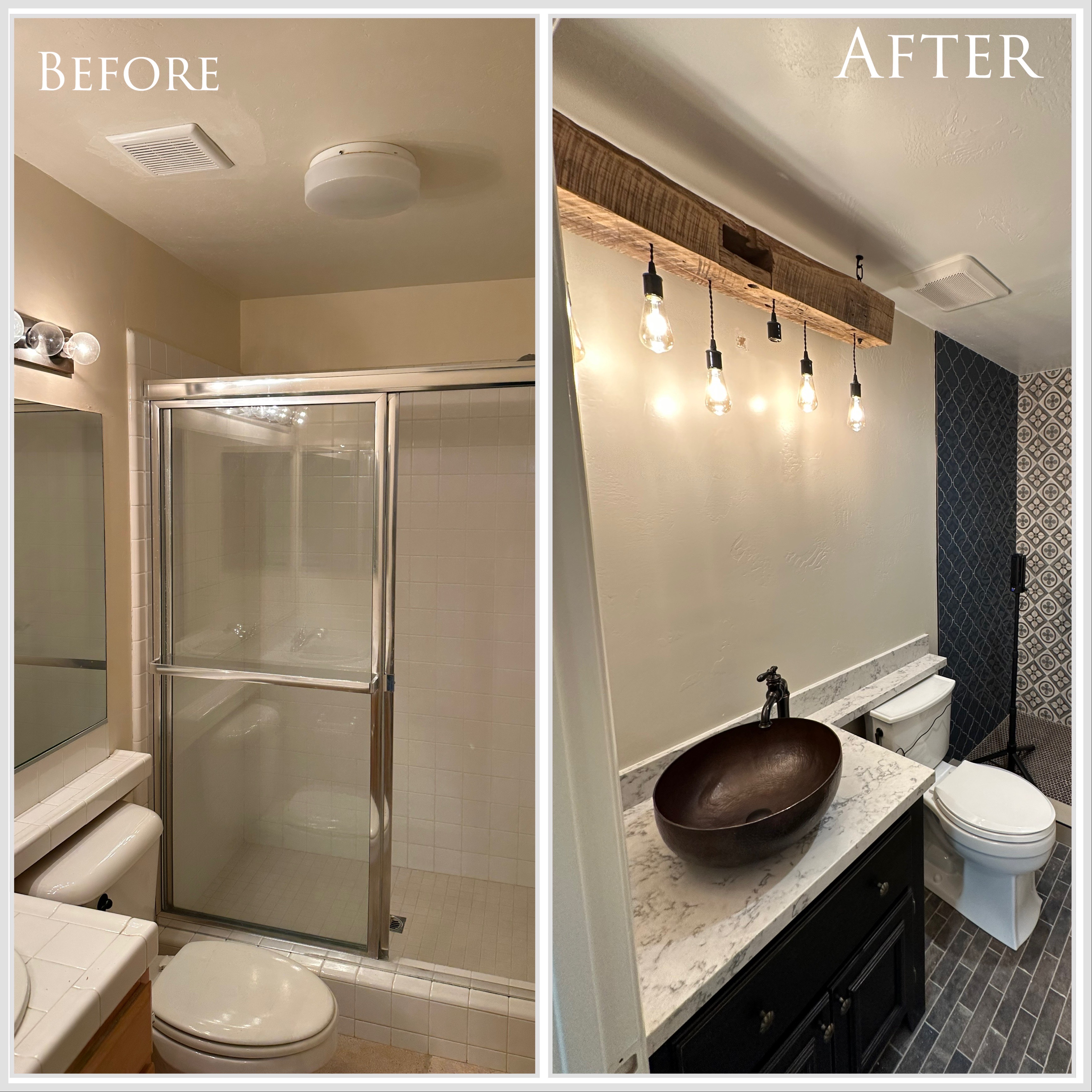 Bathroom after remodeling Encinitas